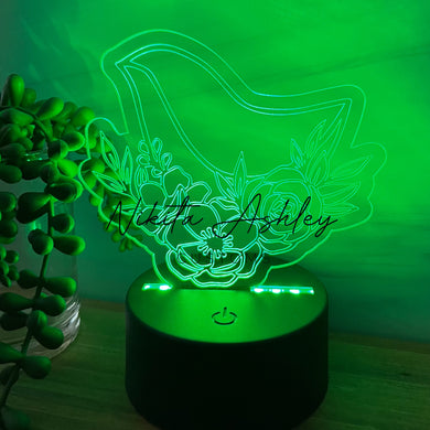 Got7 Ahgase Floral Desk Lamp