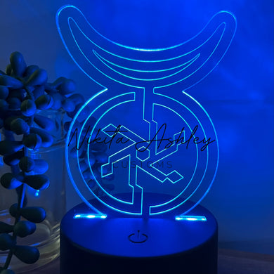 Aespa Emblem Desk Lamp