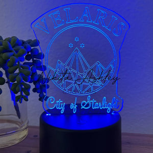 Velaris City of Starlight Desk Lamp