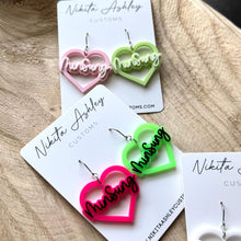 Load image into Gallery viewer, MinSung Heart Earrings