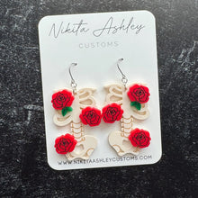 Load image into Gallery viewer, Lovely Bones Acrylic Earrings