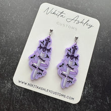 Load image into Gallery viewer, Violent Little Thing Acrylic Earrings