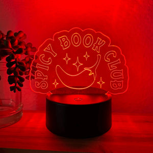 Spicy Book Club Desk Lamp