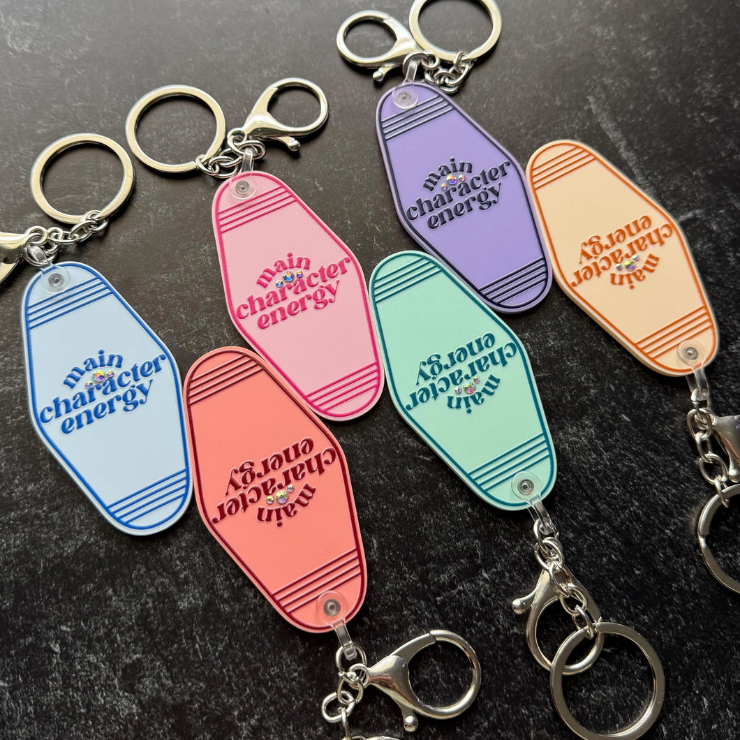 Main Character Energy Acrylic Keychain
