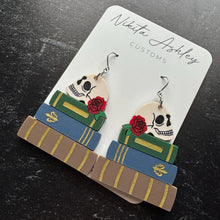 Load image into Gallery viewer, Dark Academia Acrylic Earrings