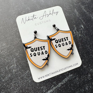 Quest Squad Acrylic Earrings