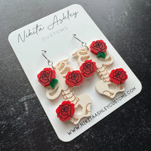 Load image into Gallery viewer, Lovely Bones Acrylic Earrings
