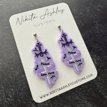 Load image into Gallery viewer, Violent Little Thing Acrylic Earrings