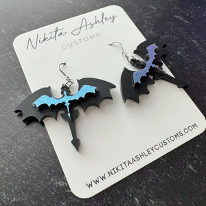 Dragon Acrylic Earrings