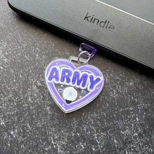K-Pop USB-C Kindle, Phone, Tablet Dust Plug