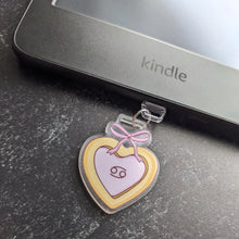 Load image into Gallery viewer, Zodiac Symbol Kindle Dust Plug
