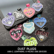 Load image into Gallery viewer, K-Pop USB-C Kindle, Phone, Tablet Dust Plug