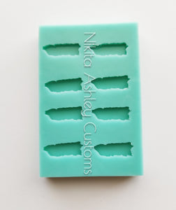 Puerto Rico Earring Silicone Mold