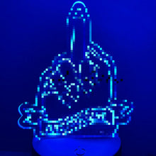Load image into Gallery viewer, F*ck Politeness Desk Lamp