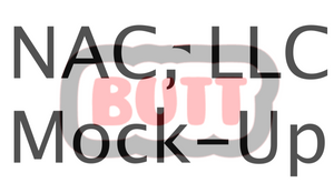 Butt Word Shaker Blank