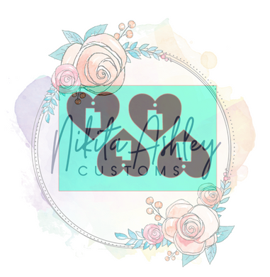 Utah Heart Earring/Charm Silicone Mold