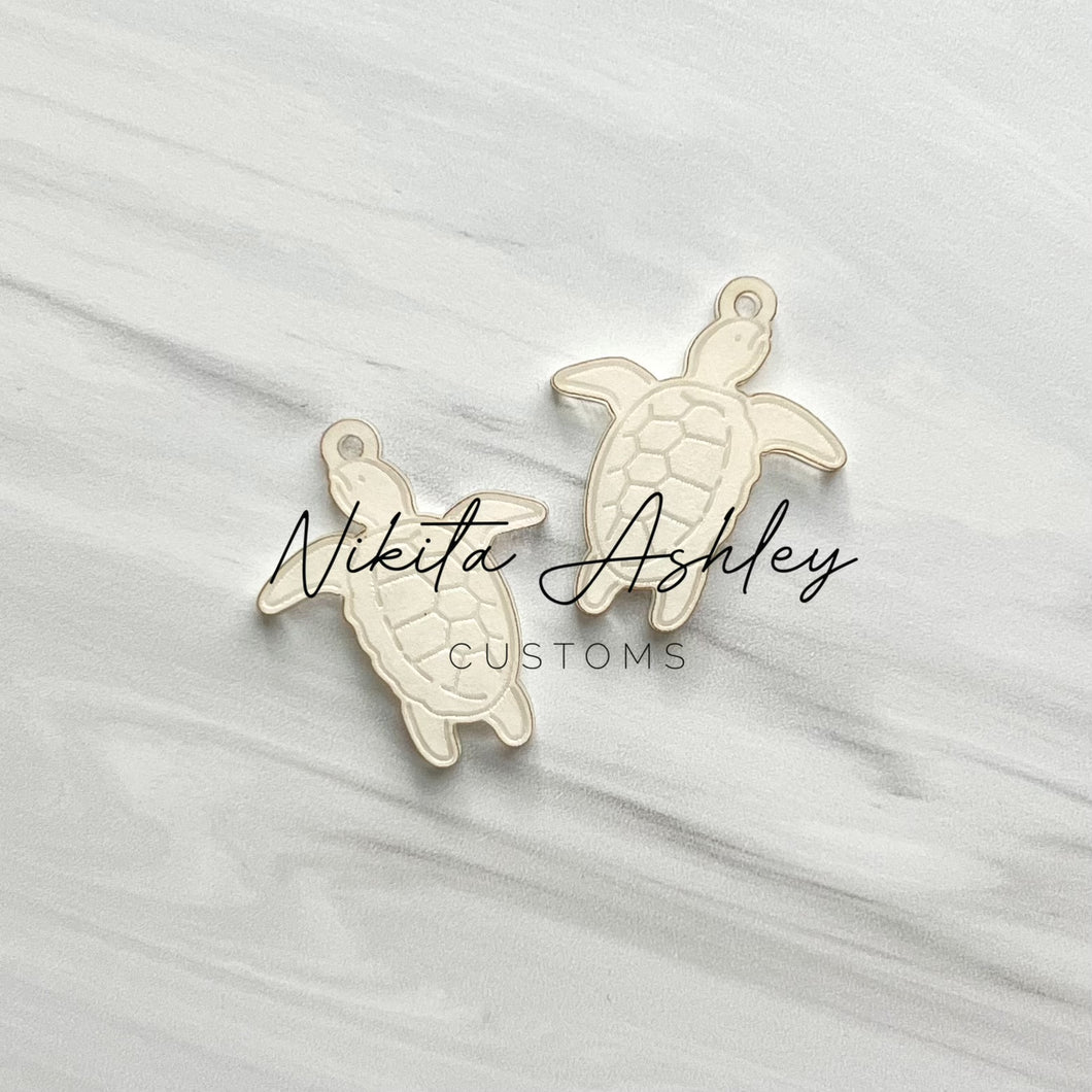 Detailed Sea Turtle Blank