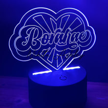 Load image into Gallery viewer, Borahae Heart Desk Lamp