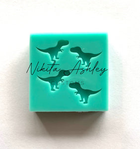 T-Rex Earring Silicone Mold