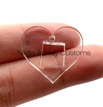 Load image into Gallery viewer, New Mexico Heart Earring/Charm Silicone Mold