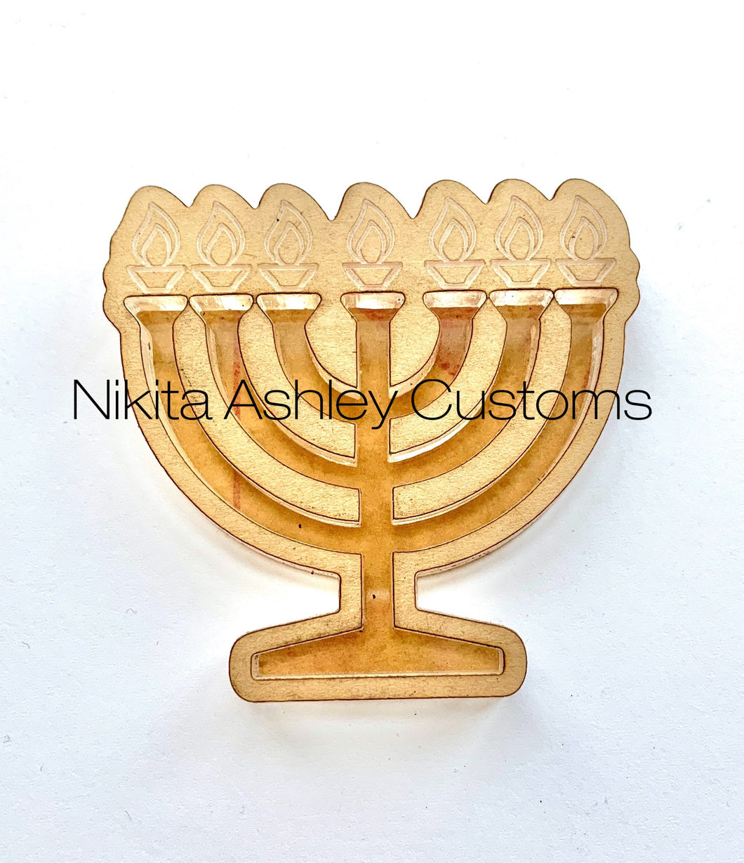 Menorah Shaker Blank