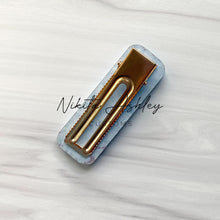 Load image into Gallery viewer, Rounded Rectangle Shaker Clip Blank