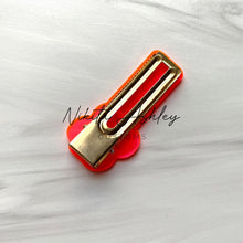Load image into Gallery viewer, Sweet Bunny Flower Rectangle Clip Embellishment Blank