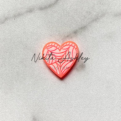 Spider Web Heart Blank