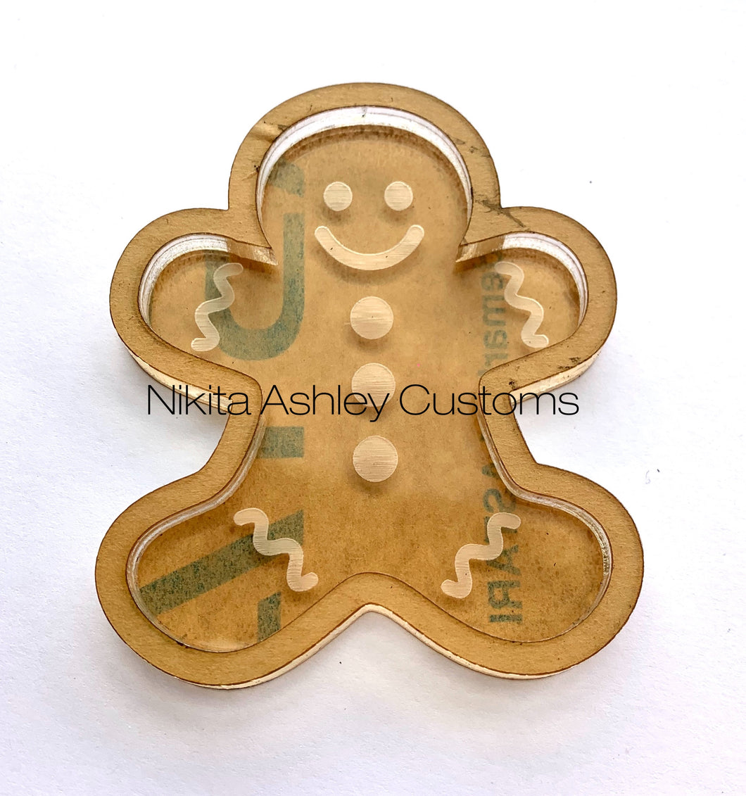 Gingerbread Man Shaker Blank