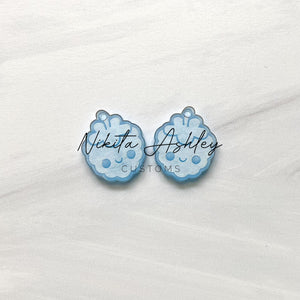 Kawaii Raspberry Earring Blanks