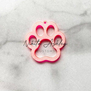 Hollow Paw Earring Blank