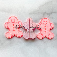 Load image into Gallery viewer, Gingerbread Man Straw Topper Blank