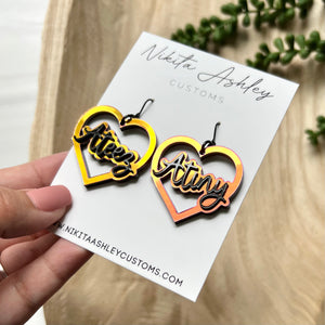 Ateez Heart Earrings