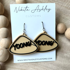 Daechwita Hat Acrylic Earrings