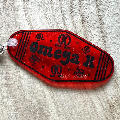 Omega X Vintage Motel Key Fob