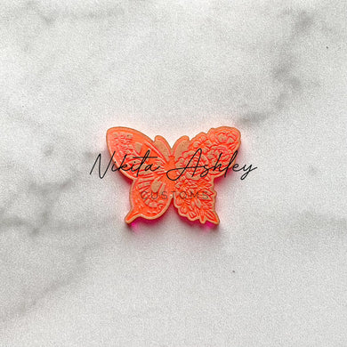 Floral Butterfly Blank