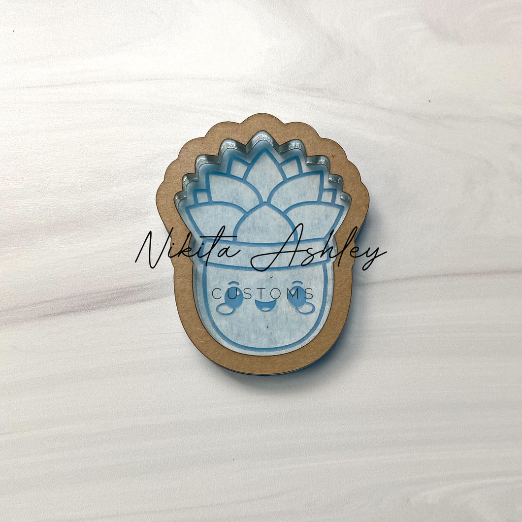 Kawaii Succulent Shaker Blank