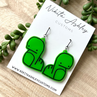 Channie's Dino Earrings