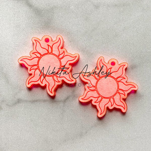 Princess Sun Earring Blanks