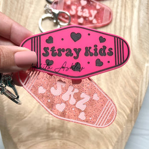 Stray Kids Vintage Motel Key Fob