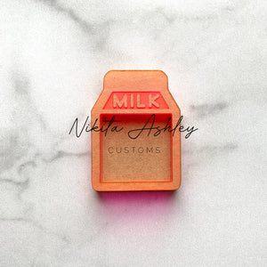 Milk Carton Shaker Blank - Solid Top