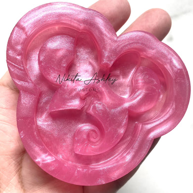 Girl Mouse w/ Skeleton Guy Backed Shaker Mold