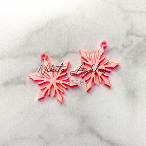 Snowflake Earring Blanks