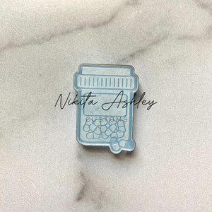 Filled Pill Bottle Blank