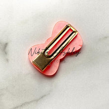 Load image into Gallery viewer, Kitty Bow Clip Embellishment Blank