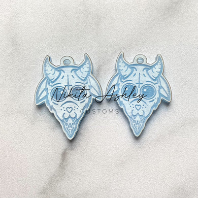 Cute Baphomet Earring Blanks