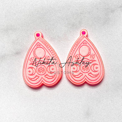 Eye + Triple Moon Planchette Earring Blanks