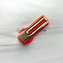 Load image into Gallery viewer, Bad Bunny Skull Rectangle Clip Embellishment Blank