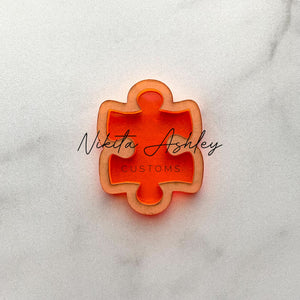 Puzzle Piece Shaker Blank