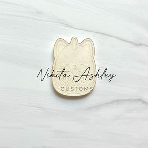 Mermaid Caticorn Squishy Blank